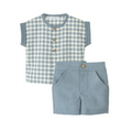 Gingham Boys Set image 0