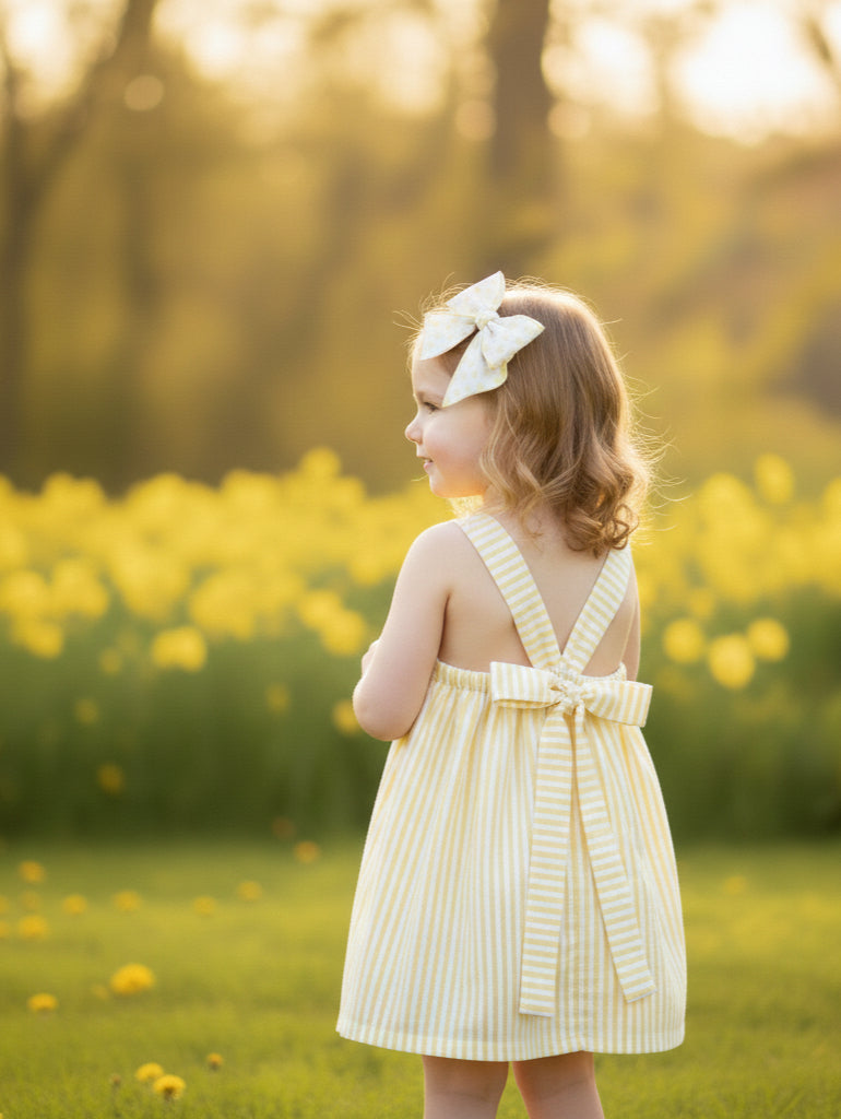 Lemon Stripe Dress image 1