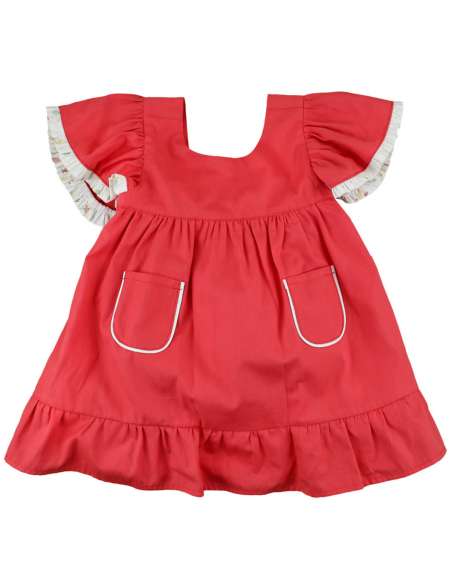 Red Ruffle Dress image 1