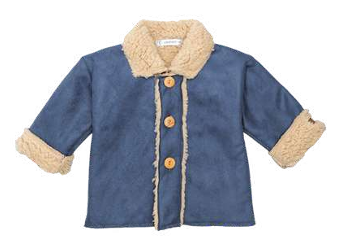 Blue Sherpa Coat