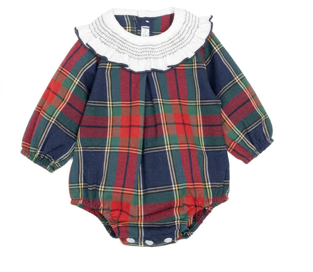Plaid Romper
