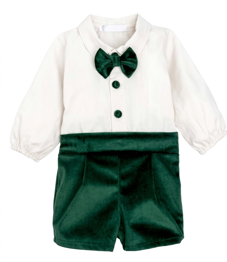 Green Velvet Set